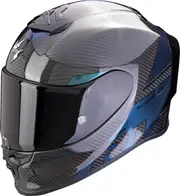 Scorpion EXO-R1 Evo Carbon Air Rally Chameleon, full face helmet , color: Black/Purple/Green , size: S