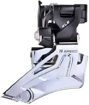 MICROSHIFT Front Derailleur - XLE 11- 2 x 11 Speed, 42-46T, Clamp type (FD-M622G)