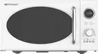 MWRG0901W Retro Compact Countertop 800W Microwave Oven with 1,000W Grill Functio