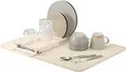 Umbra Dish Drying Rack, Linen, 24 x 18