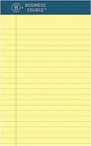 Business Source 5x8 Premium Writing Pad