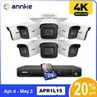 ANNKE 4K PoE Security Camera System 100ft Night Vision Person Vehicle Detection