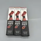 NYX PROFESSIONAL Powder Puff Lippie Lip Cream Liquid Lipstick TEACHER'S # 13/3PK