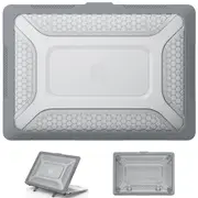 MCC Shockproof MacBook Pro 14-inch 2023 Tough Case Cover Apple-A2779 [Grey]