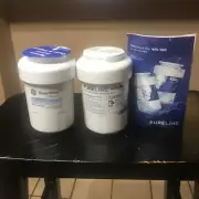LOT (2) Pureline MWF Refrigerator Water Filters For GE Kenmore Hotpoint PL-100-S
