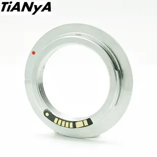 Tianya M42轉成Canon佳能EOS即EF/EF-S接環M42-EOS(無檔板.有第6代合焦晶片