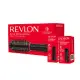 【大全配組】Revlon露華濃 蓬髮吹整梳/多功能吹風機/造型器/整髮梳/捲髮器/髮梳(RVDR5298TWBLK)+圓形梳+吹嘴梳