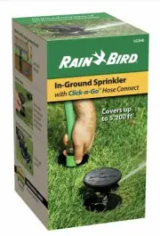 Rain Bird In-Ground Sprinkler Click-N-Go Hose Connect with Adjustable Coverage