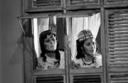 Olga Georges-Picot and Nadia Samir on the set of the film 'Sultan f- Old Photo
