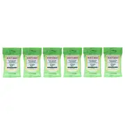 Burts Bees Facial Cleansing Towelettes - Cucumber and Sage by Burts Bees for Unisex - 10 Count Towelettes - Pack of 6