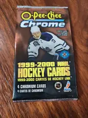 1999-2000 O-Pee-Chee Chrome Hockey 4 Card Hobby Pack - See Checklist in the pics