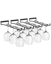 Sorbus Pack Of 4 Wine Glass Racks