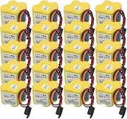 QULONG (20-Pack BR-2/3AGCT4A 6V 4400MAH Non Rechargeable Lithium Battery Replace for A98L-0031-0025 A98L00310025 BR-2/3AGCT4A BR2/3AGCT4A ﻿