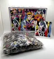 Ceaco Disney Villains 2000 Piece Jigsaw Puzzle With Poster New Sealed Package