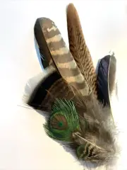 6pcs Natural 5-19cm Mixed Pheasant Peacock Feathers Home Decor DIY Art Craft