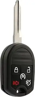 Car Key Fob Keyless Entry Remote Start fits Ford Lincoln Mercury Mazda (CWTWB1U793 5-btn) - Guaranteed to Program