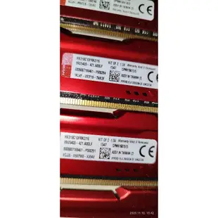 漂亮 金士頓  HX318C10Fb/8 HyperX FURY  DDR3 1866 8G 8gb 桌上型 記憶體