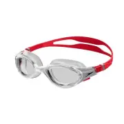 Speedo Unisex-Adult Swim Goggle Biofuse 2.0 Fed Red/Silver/Clear
