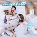 Air Purifier HEPA Filter Cleaner Carbon Ioniser Powerful Fresher PM2.5 For Home