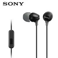 在飛比找有閑購物優惠-【SONY】MDR-EX15AP 黑色 線控支援智慧型手機 