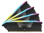CORSAIR Vengeance RGB 128GB (4 x 32GB) 288-Pin PC RAM DDR5 5600 (PC5 44800) Desk