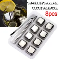 在飛比找蝦皮購物優惠-丸子精選Stainless Steel Ice Cubes 