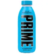 Prime Hydration Blue Raspberry Flavour Sports Kinnie 500ml