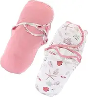 ERINGOGO Baby Swaddle Newborn Wrap Soft Warm Sleep Sack Ideal for Shower Present