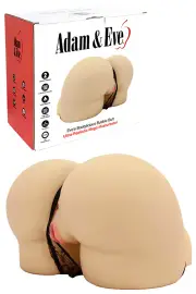 Adam and Eve Bootylicious 13.5" Vagina & Bubble Butt Mega Masturbator with Lace G-String
