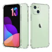 For iPhone 13 Pro Max 13 Mini 13 Pro Case Shockproof Crystal Clear Soft Cover