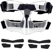 [kowaku] Basketball Mask, Protective Face Shield for Broken Nose, Face Mask, Nose Guard Face Shield
