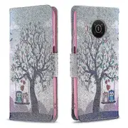 Compatible With Nokia X10/ X20 Wallet Case Leather Colorful Design Protective Cover With Kickstand A C9