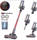 Cordless Vacuum 45Kpa 550W, Self-Standing, 60 Min Runtime, 1.6L, Touch Screen
