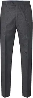 [Skopes] Mens Farnham Big Tall Tailored Stretch Waist Suit Trousers Pants - 50R