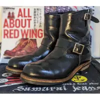 在飛比找蝦皮購物優惠-red wing 2976 中筒 低筒 工程師靴 絕版款 黑