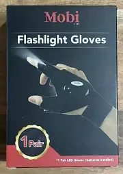 Mobi LED Flashlight Gloves Pair LFGMO002
