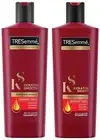 TRESemme Keratin Smooth Shampoo For Shinier Hair 340 ml & 185 ml