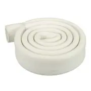 White Foam Grip Wrap Closed Cell Foam Tubing Non-slip 7/8" ID x3/16" Thick 3.3ft