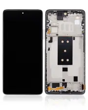 OLED Assembly With Frame Compatible With Xiaomi 11T/11T Pro (Meteorite Gray)