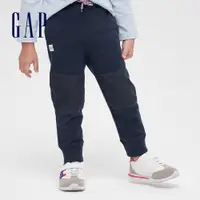 在飛比找蝦皮商城優惠-Gap 男幼童裝 簡約素色鬆緊長褲-海軍藍(618338)