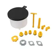 15x Car Radiator Filling Coolant Funnel Vehicles Auto Antifreeze Bleeder