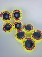 Atom Road Hogs Premium Outdoor Rollerskate Quad Wheels Set Of 8. New!