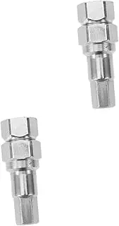 2pcs Hex Nut Socket Hex Socket for Lug Nut Socket for Wheel Hub Nut Lug Nut Socket Wheel Hub Nut Socket Automotive Tool Auto Repair Tool Wheel Lug Nuts Socket Impact Sockets Steel