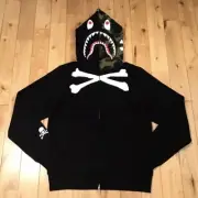 Hong Kong exclusive mastermind BAPE shark hoodie shark bape size S *NEW*
