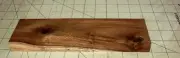 One Piece Hawaiian Rosewood Wood 9 3/4" x 2 1/3" x 3/4" Luthier (#704)