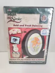 New Folkart One Stroke Bold and Fresh Painting DVD Dewberry 2189