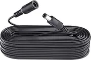 Anlink 33ft Power Extension Cable, 10M 2.1mm x 5.5mm, Compatible with 12V DC Adapter Cord or Wall Charger for CCTV Security Camera, IP Camera, and More. (Black)