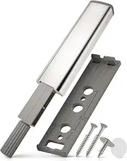 [LouMaxx] Pressure Door Opener - Effortless Opening of Cabinet Doors and Drawers with Push to Open Door Opener - Suitable for Many Cabinets e.g. from Ikea - Set of 4 Pressure Door Opener Cabinet with