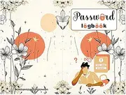 Password Journal - Address Notebook Portable - Website Address Recording Journal, Portable Internet Password Book for Seniors