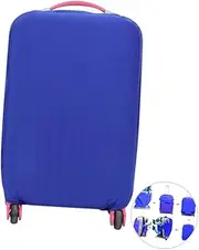 [FRCOLOR] Elastic Travel Luggage Cover for Suitcases Dustproof Protector Trolley Case Cover Easy Access to Handles Blue Color Lightweight Design